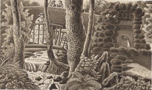 La fonte di Luisa nel parco dell